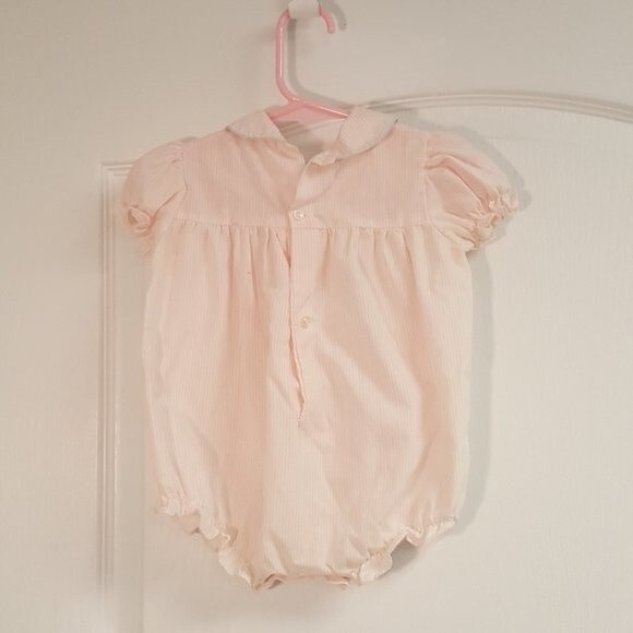 Vintage Pink Sailor Romper - Picture 4 of 5